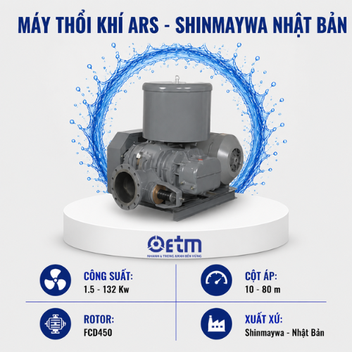 MÁY THỔI KHÍ ARS - Shinmaywa Nhật Bản